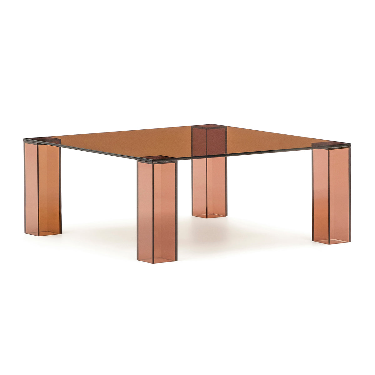 Adularia Glass Square Coffee Table