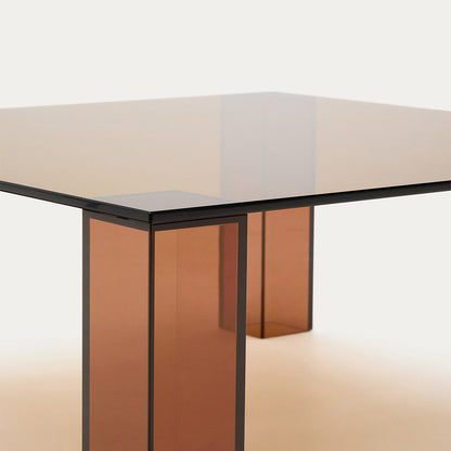 Adularia Glass Square Coffee Table