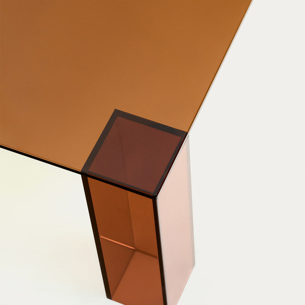 Adularia Glass Square Coffee Table