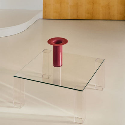 Adularia Glass Square Coffee Table
