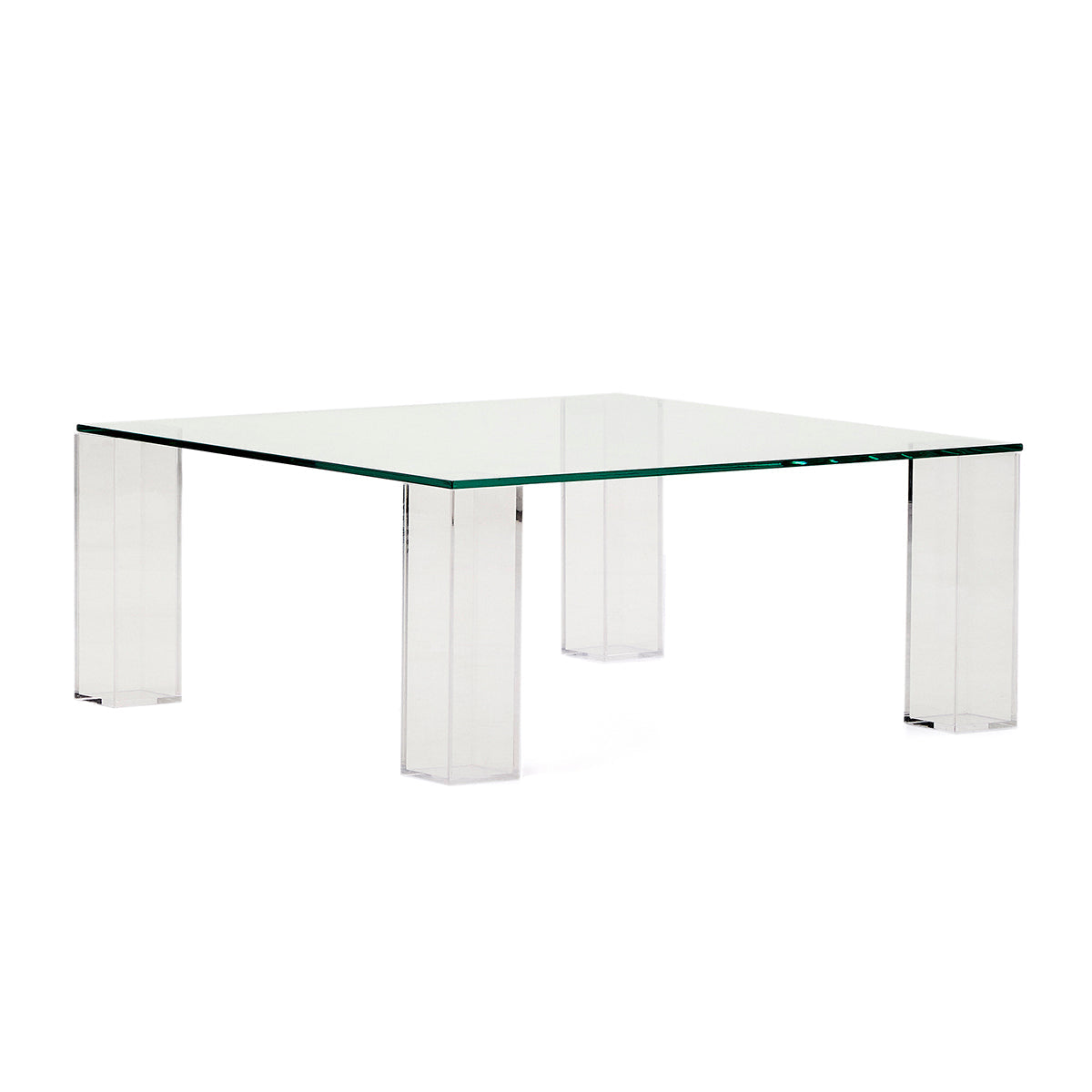 Adularia Glass Square Coffee Table