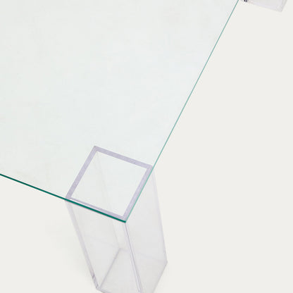 Adularia Glass Square Coffee Table
