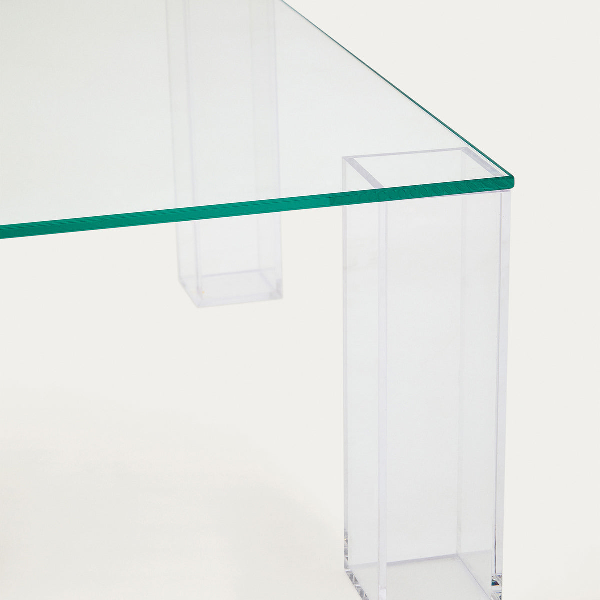 Adularia Glass Square Coffee Table