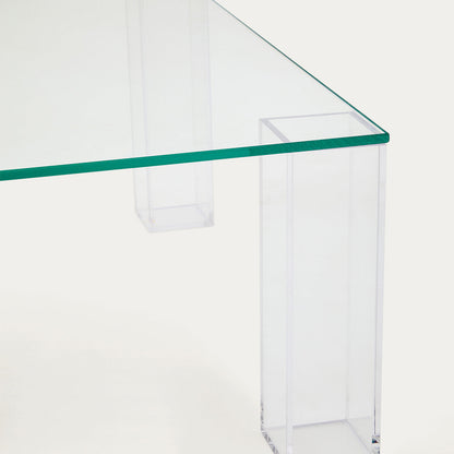 Adularia Glass Square Coffee Table