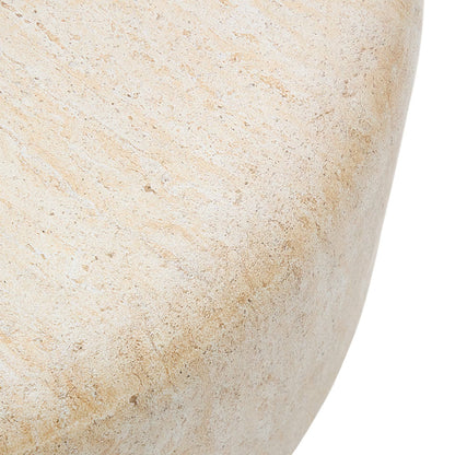 Drasi Side Table (Natural Stone Finish)