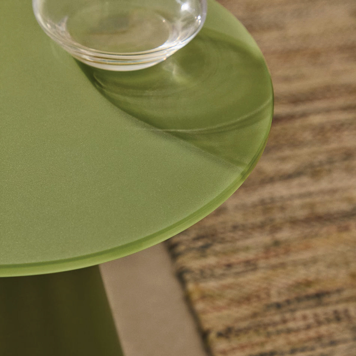 Wilshire Glass Side Table