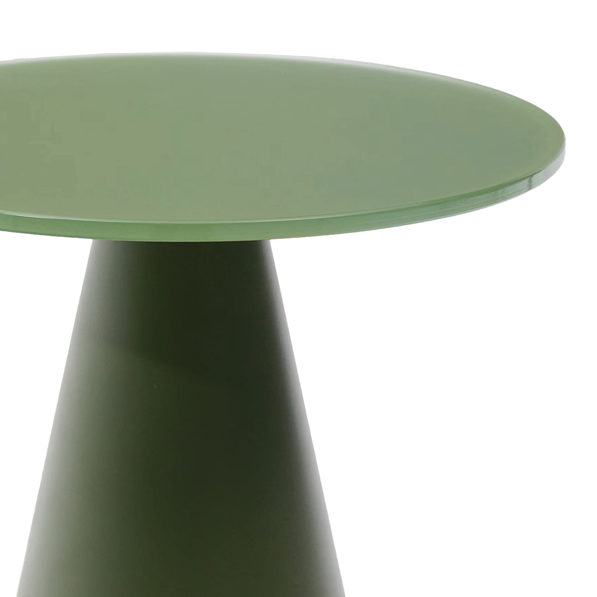 Wilshire Glass Side Table