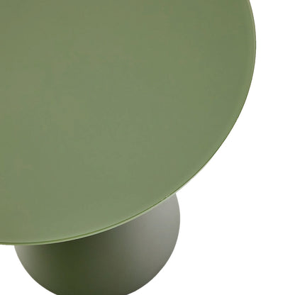 Wilshire Glass Side Table