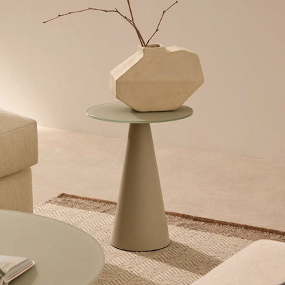 Wilshire Glass Side Table