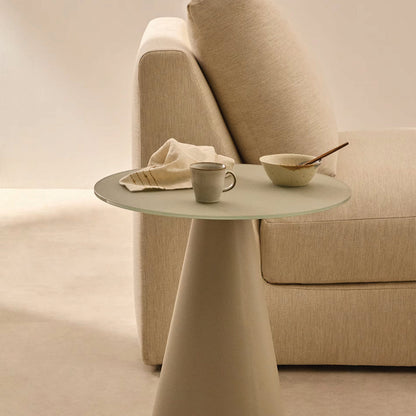 Wilshire Glass Side Table