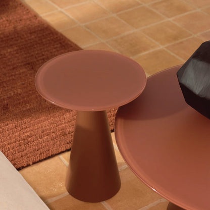 Wilshire Glass Side Table