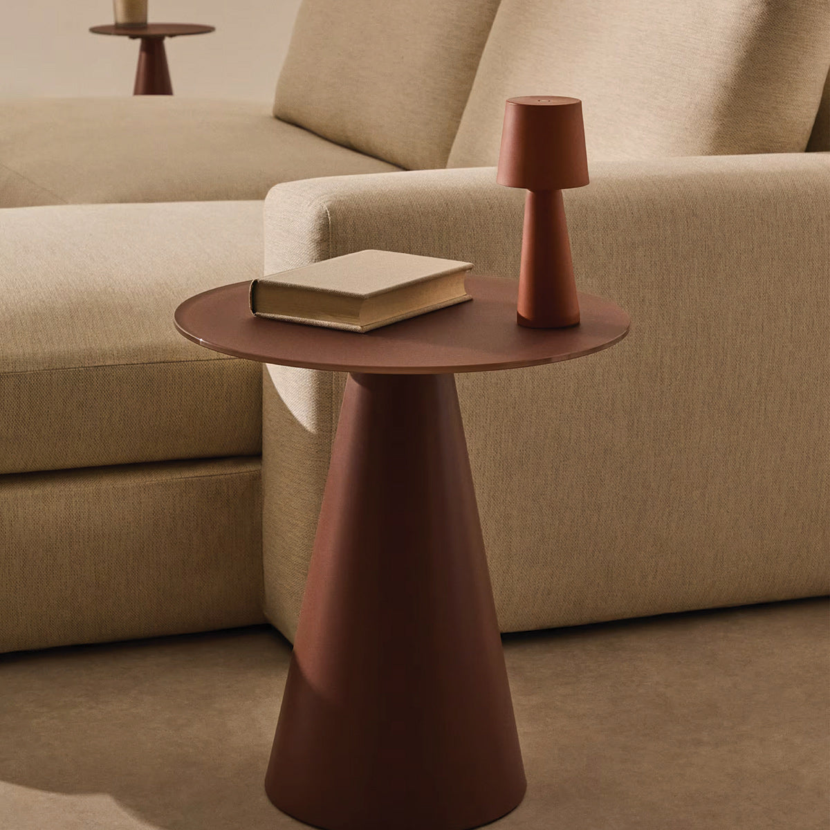 Wilshire Glass Side Table