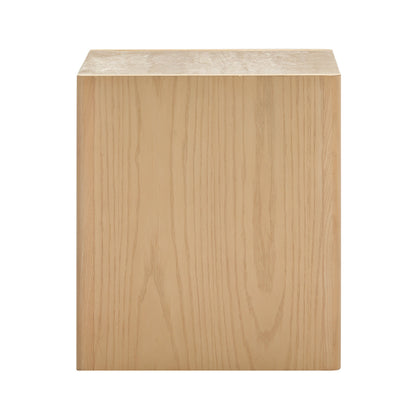 Trivoli Travertine Bedside Table