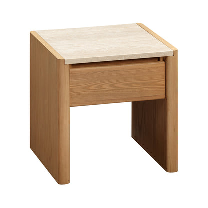 Trivoli Travertine Bedside Table