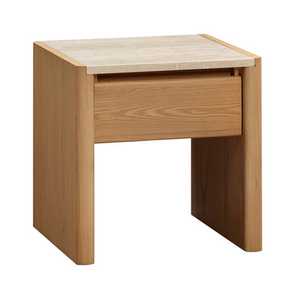 Trivoli Travertine Bedside Table