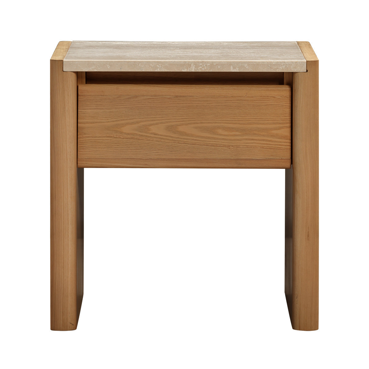 Trivoli Travertine Bedside Table