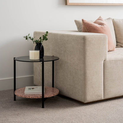 Maddox Terrazzo Side Table