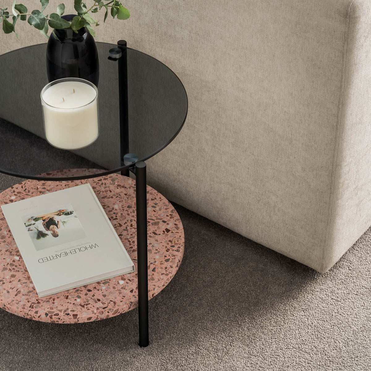 Maddox Terrazzo Side Table