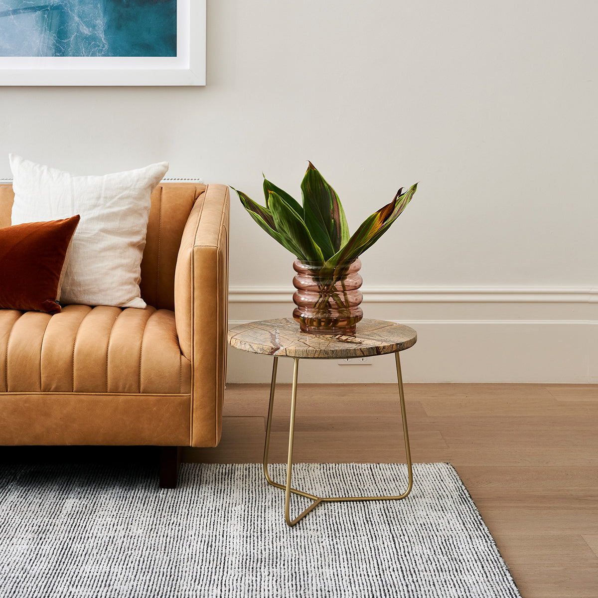 Polly Marble Side Table