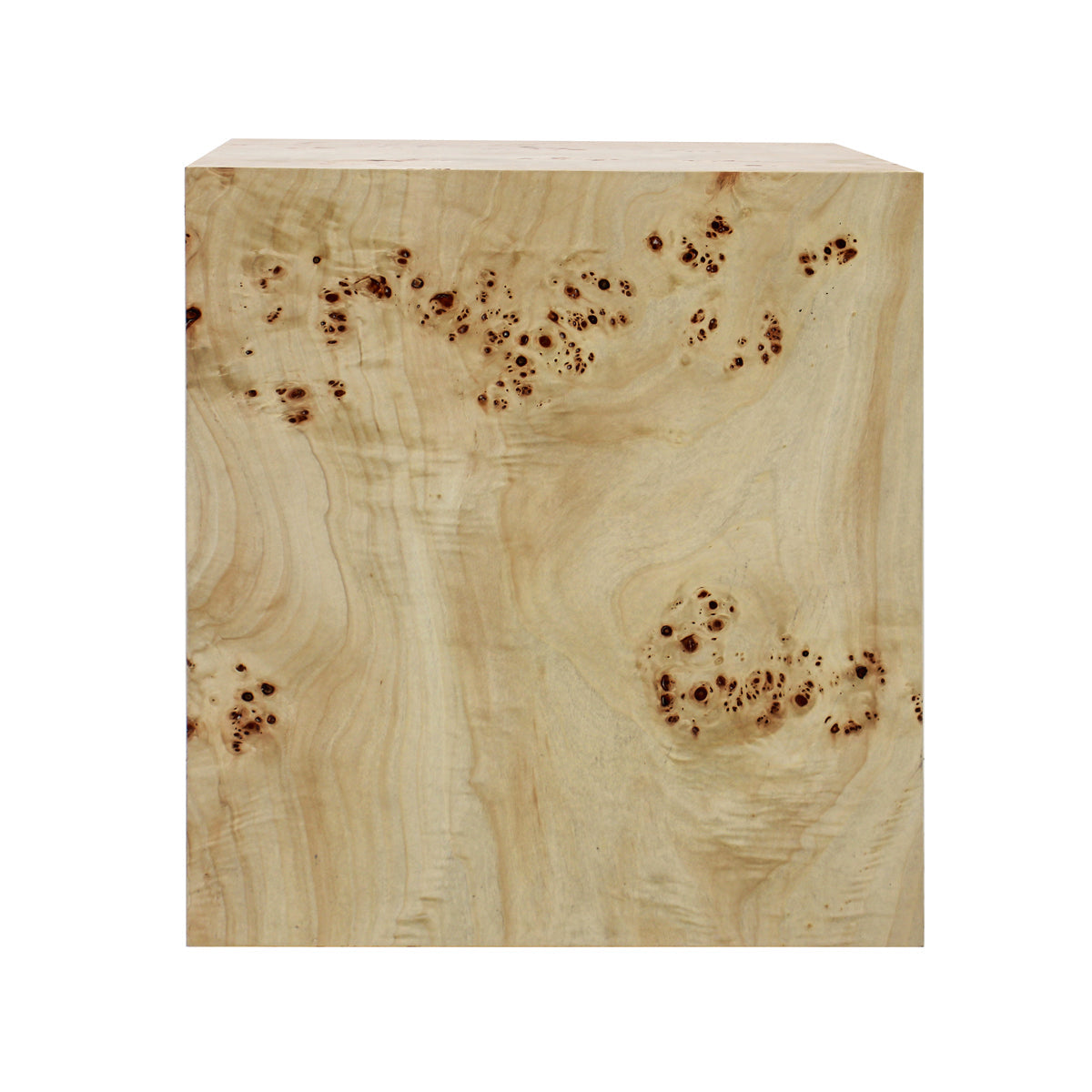 Valentina Burlwood Side Table