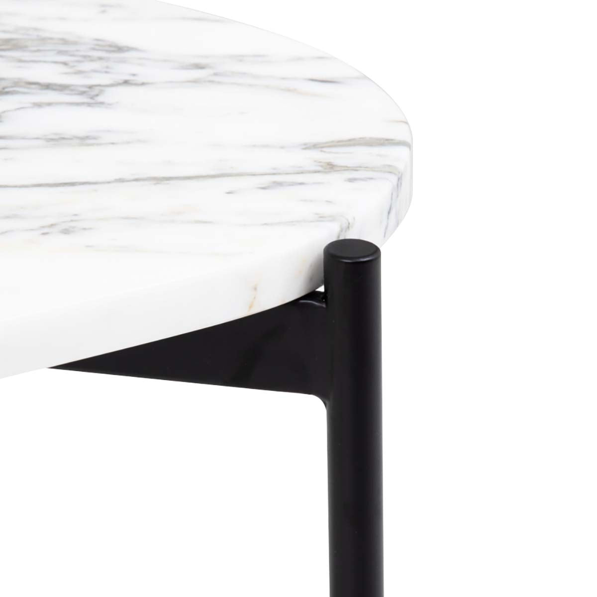 Rhonde Marble Side Table