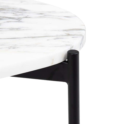 Rhonde Marble Side Table