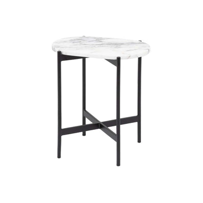 Rhonde Marble Side Table