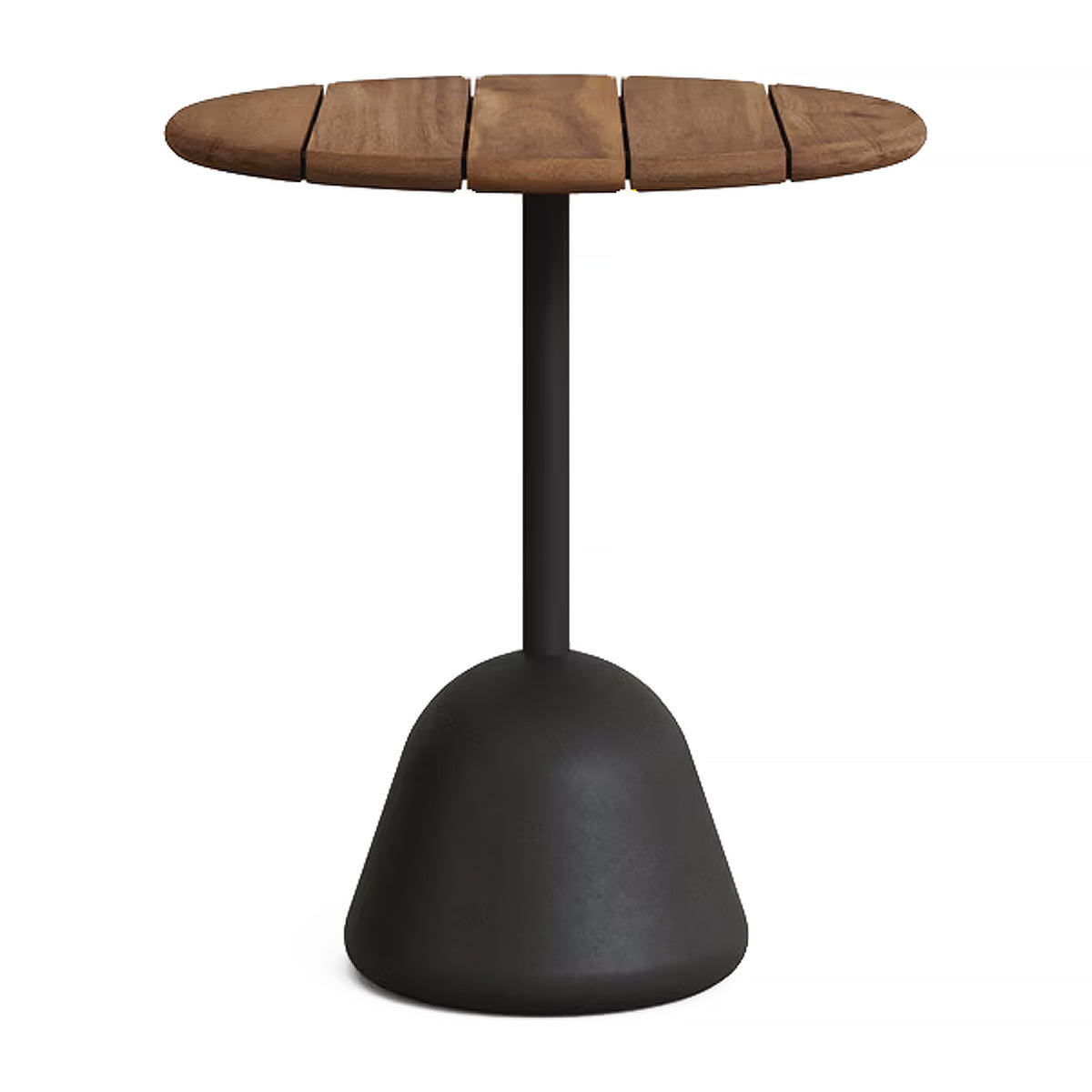 Saura Round Outdoor Dining Table (Black, 70cm)