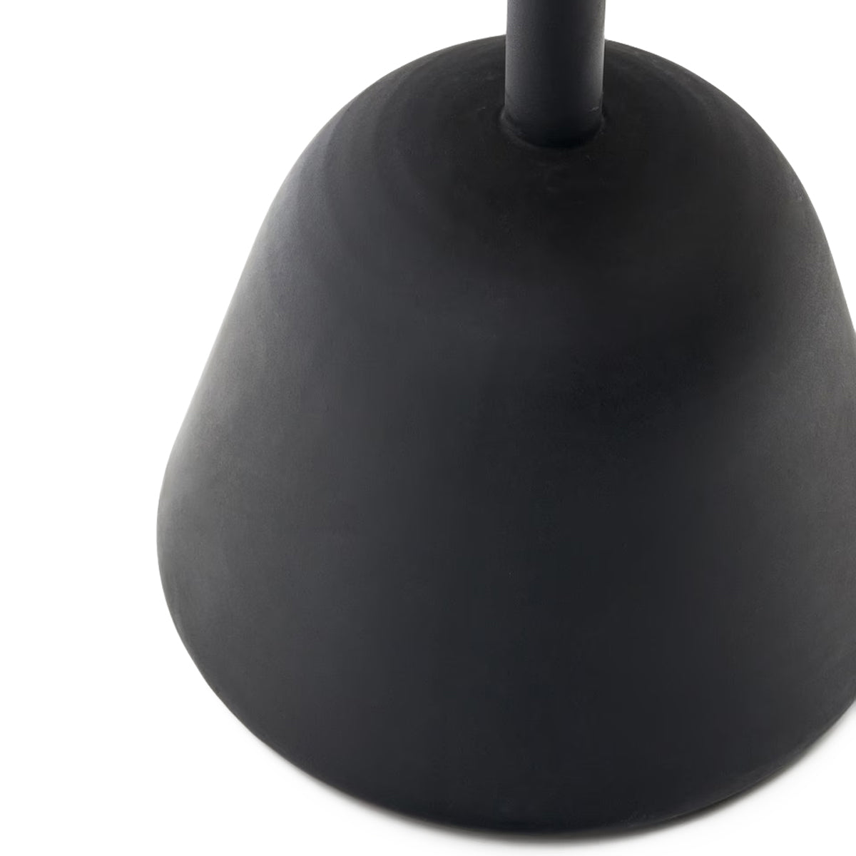 Saura Round Outdoor Dining Table (Black, 70cm)