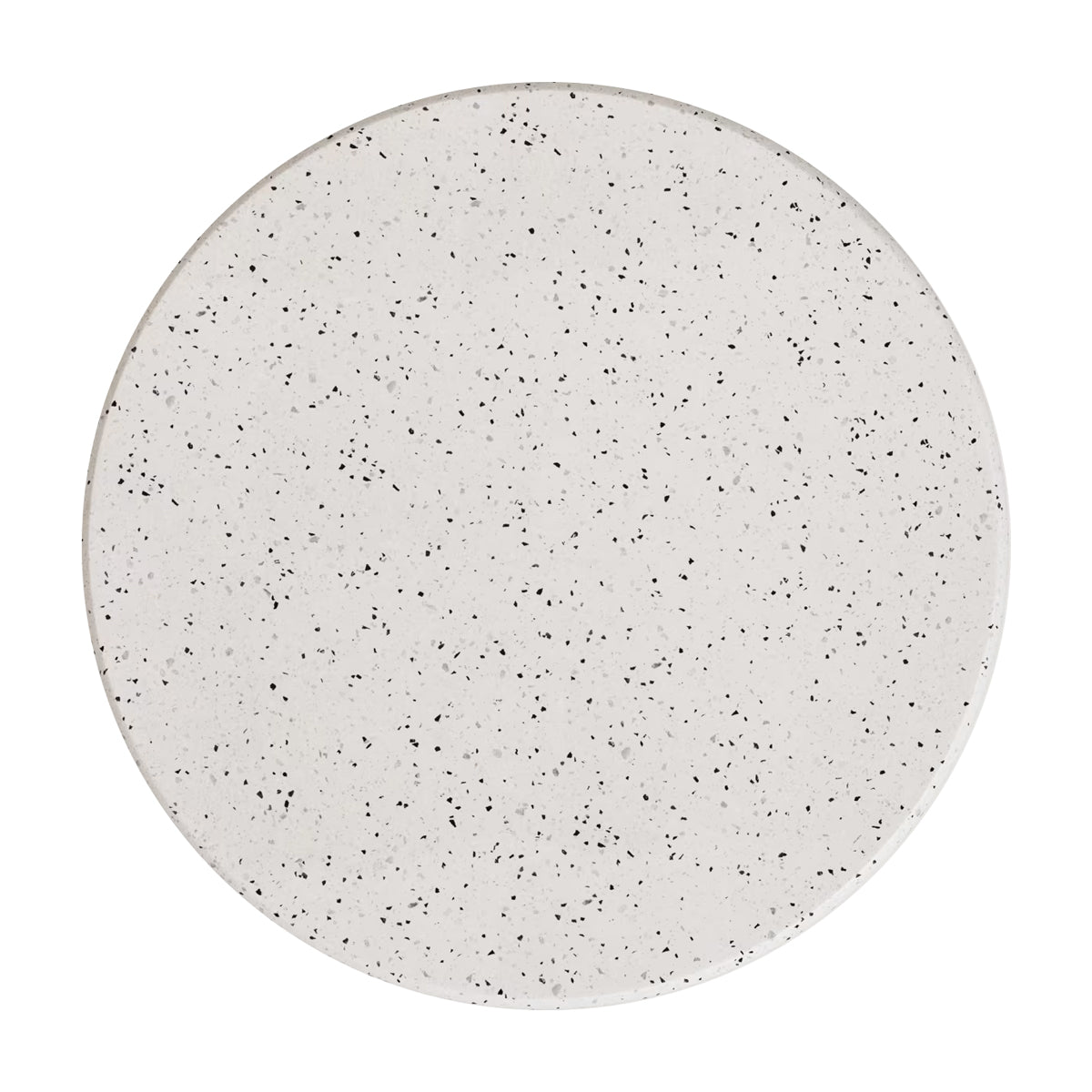 Saura Round Outdoor Dining Table (White, 70cm)