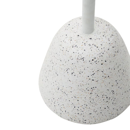 Saura Round Outdoor Dining Table (White, 70cm)