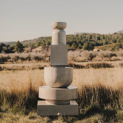 Garbet Outdoor Round Side Table