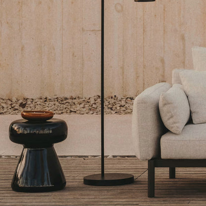 Manya Outdoor Round Side Table