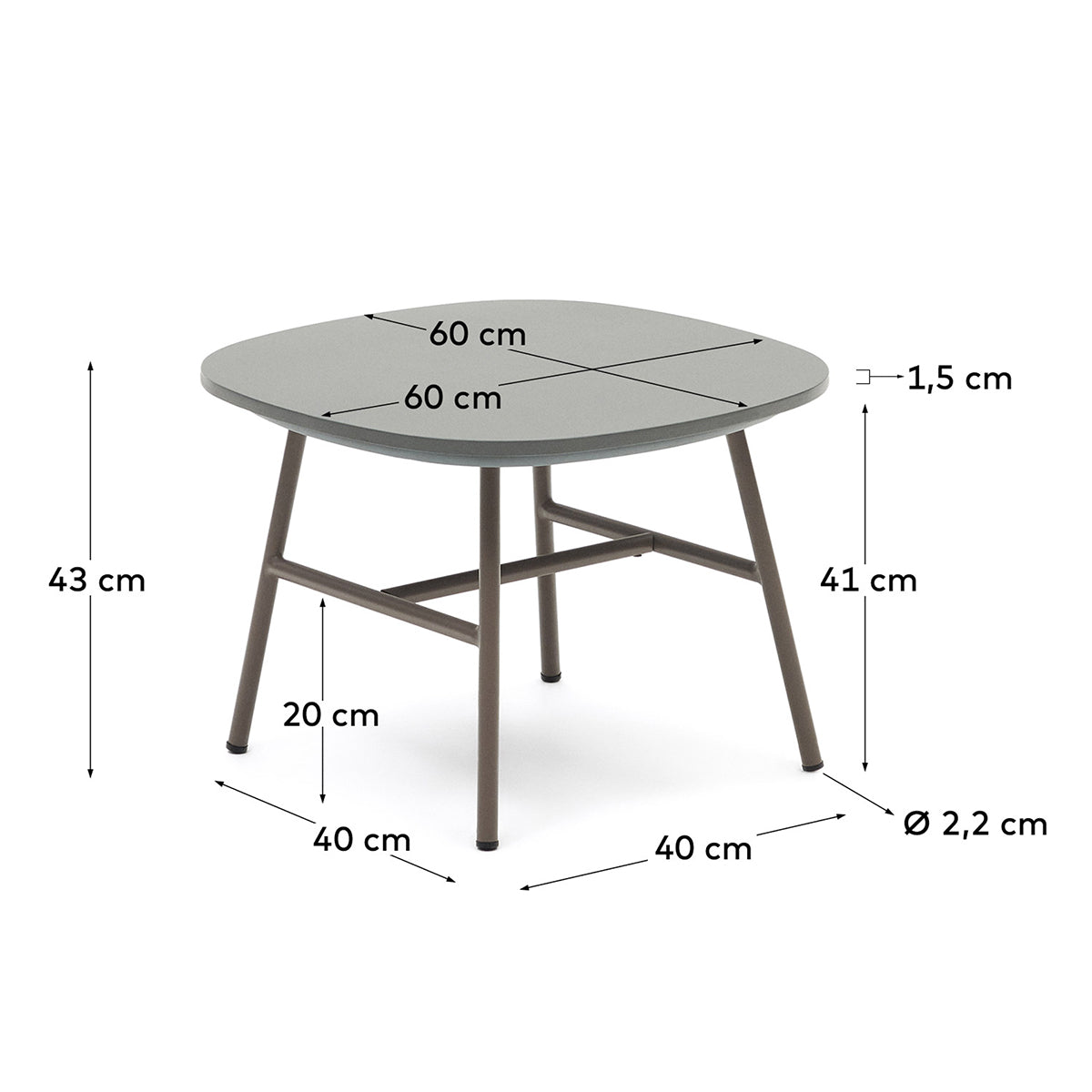 Bramant Outdoor Side Table