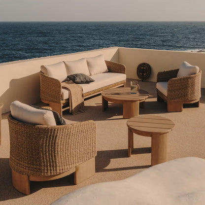 Xoriguer Side Table 64cm (Eucalyptus)