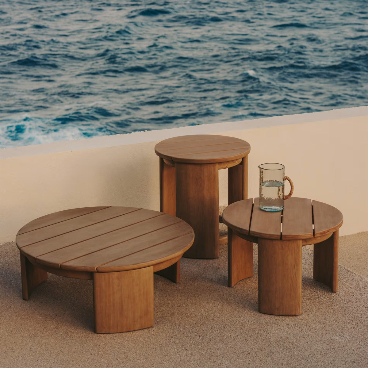 Xoriguer Side Table 64cm (Eucalyptus)