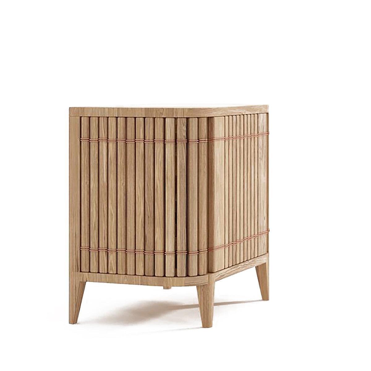 Koppar Side Table (Right Hinges)