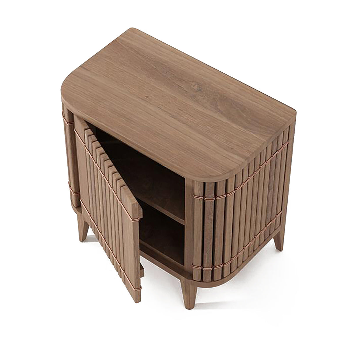 Koppar Side Table (Right Hinges)
