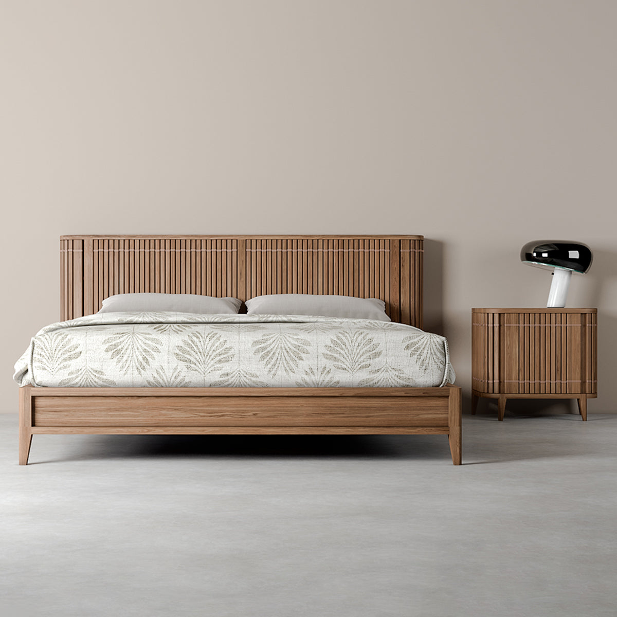 Koppar Side Table (Right Hinges)