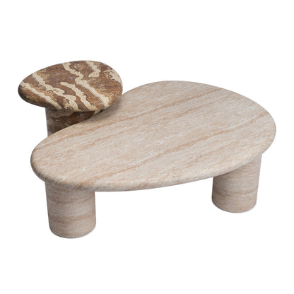 Azzurra Side Table (Tiger Onyx Finish)