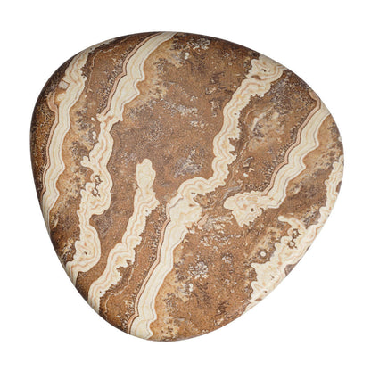 Azzurra Side Table (Tiger Onyx Finish)