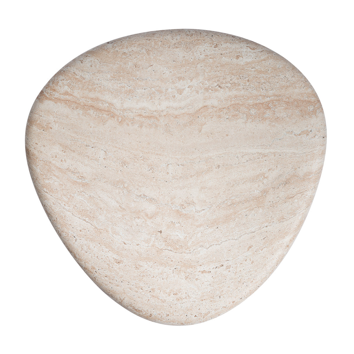 Azzurra Side Table (Travertine Finish)