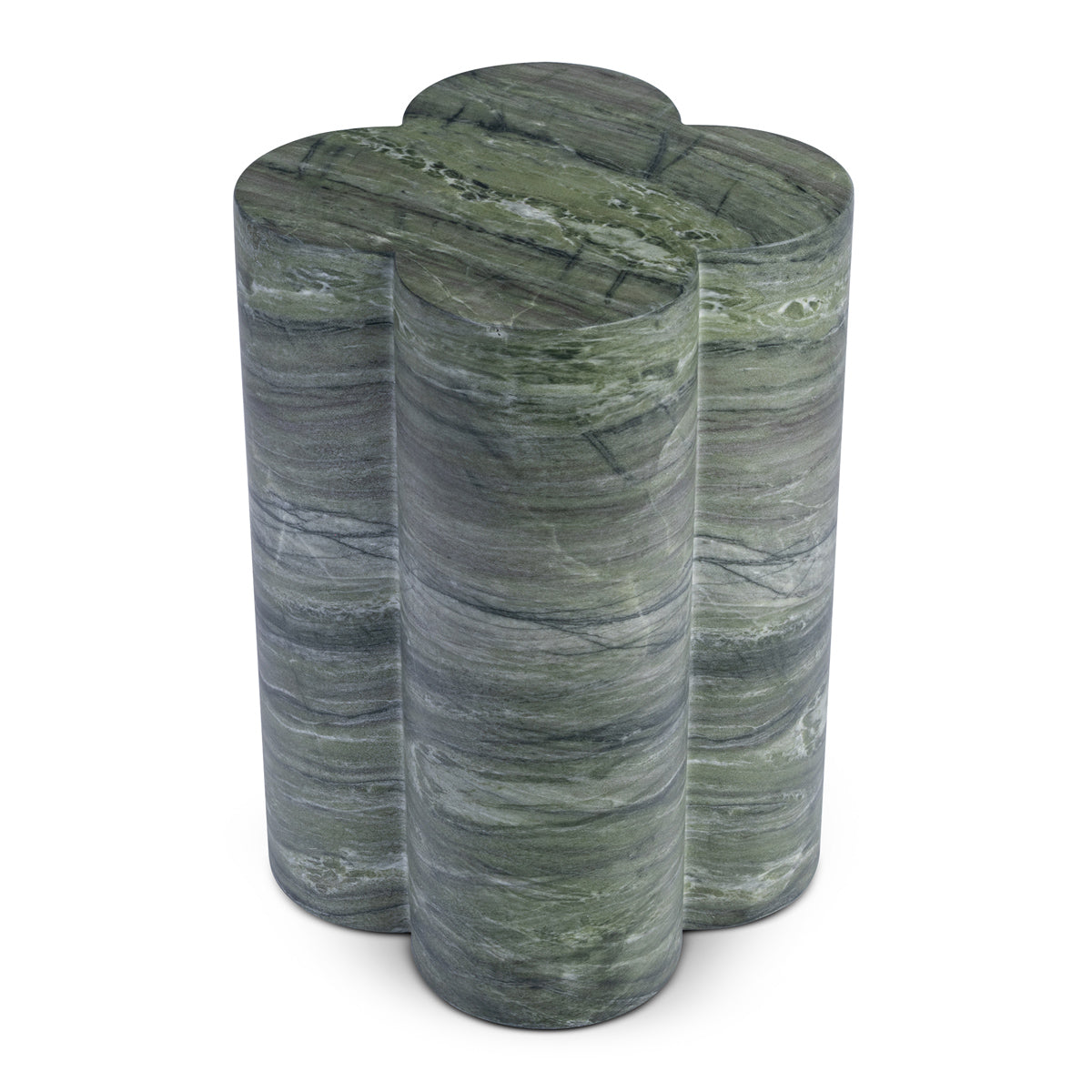 Bloom Plinth Side Table (Natural Stone Finish)