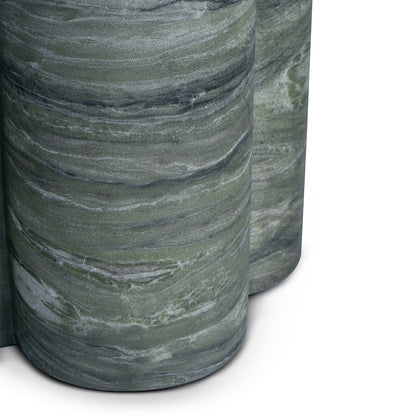 Bloom Plinth Side Table (Natural Stone Finish)