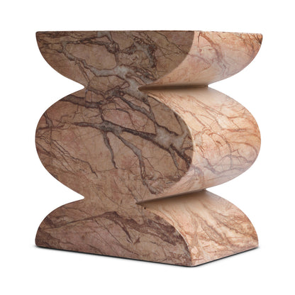 Aztec Side Table (Marble Finish)