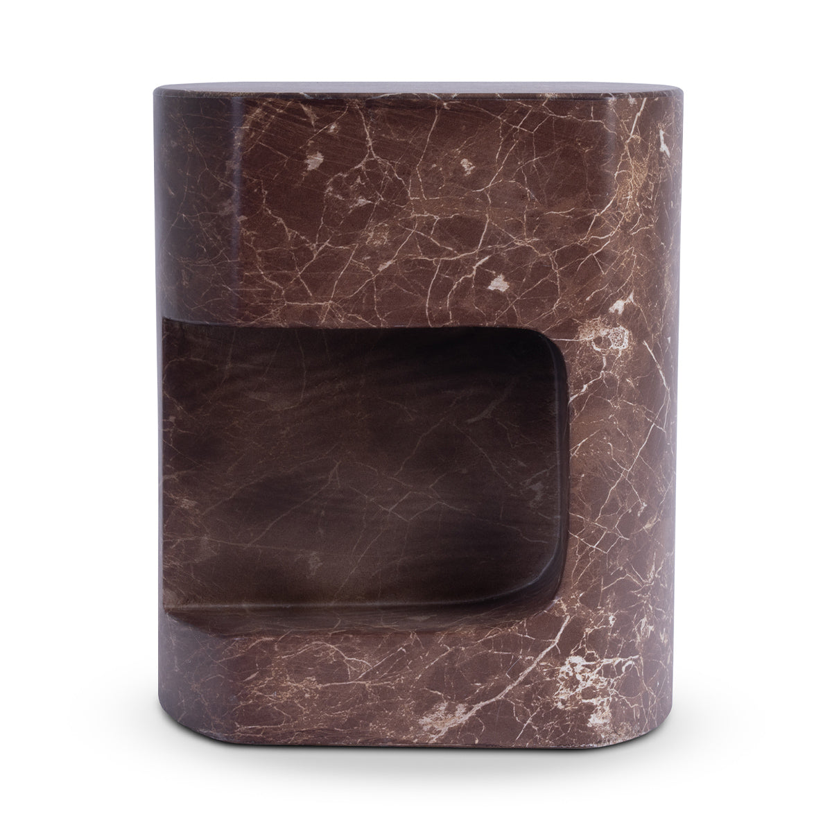 Palermo Side Table (Natural Stone Finish)