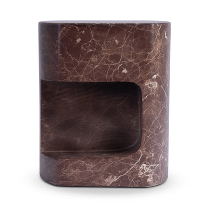 Palermo Side Table (Natural Stone Finish)