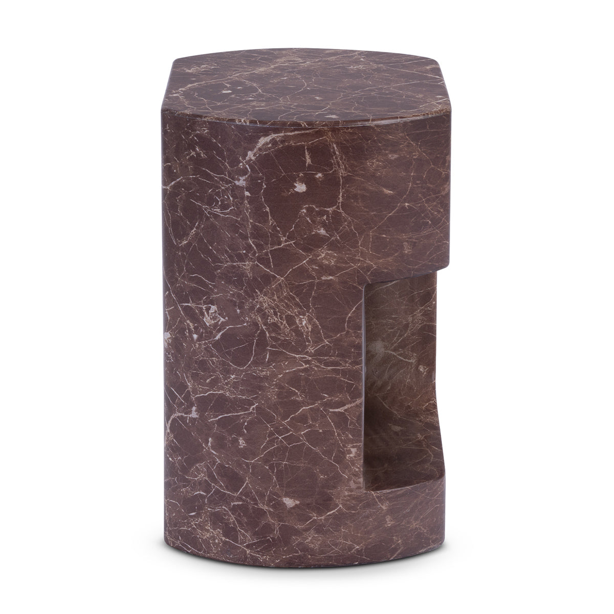 Palermo Side Table (Natural Stone Finish)