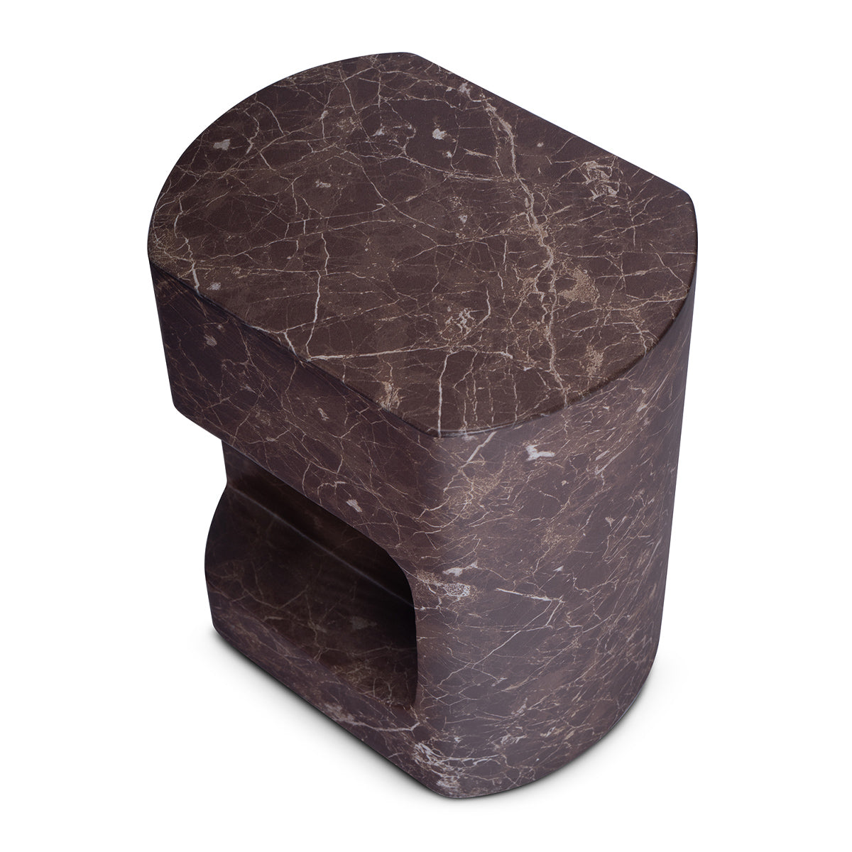 Palermo Side Table (Natural Stone Finish)