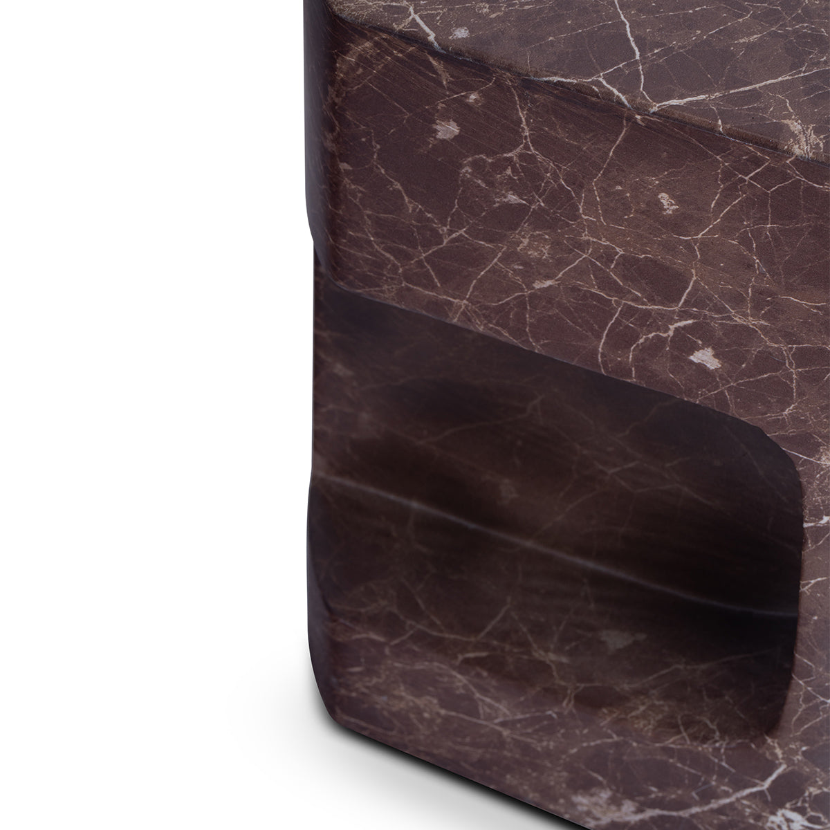 Palermo Side Table (Natural Stone Finish)
